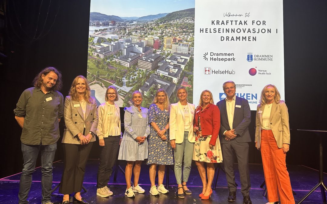 Krafttak for helseinnovasjon i Drammen – se opptak av arrangementet